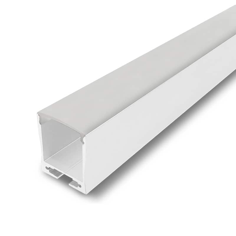 PERFIL ALUMINIO  D-360 SUPERFICIE BLANCO (2mts)